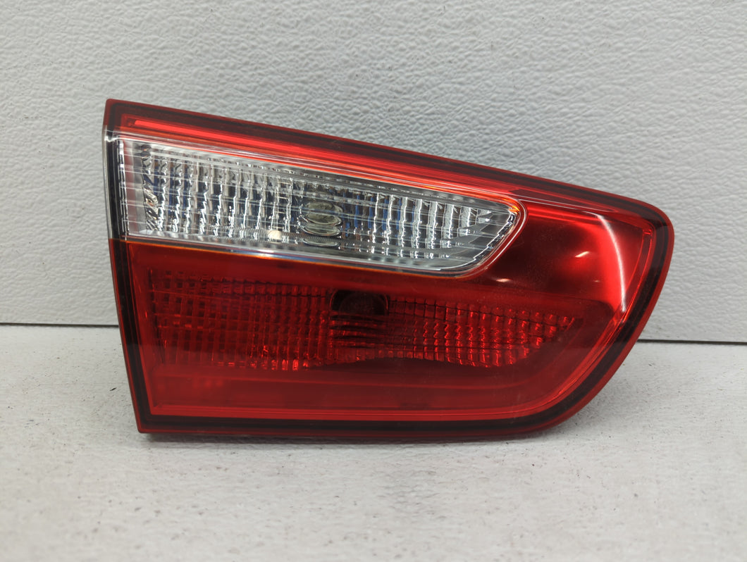 2012-2017 Kia Rio Tail Light Assembly Driver Left OEM P/N:92403-1W0 Fits 2012 2013 2014 2015 2016 2017 OEM Used Auto Parts - Oemusedautoparts1.com