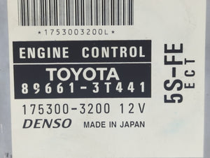 1998-1999 Toyota Camry PCM Engine Computer ECU ECM PCU OEM P/N:89661-3T441 89661-3T261 Fits 1998 1999 OEM Used Auto Parts