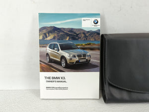 2012 Bmw X3 Owners Manual Book Guide OEM Used Auto Parts