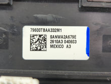 2016-2021 Honda Civic Climate Control Module Temperature AC/Heater Replacement P/N:79600TBAA332M1 Fits OEM Used Auto Parts