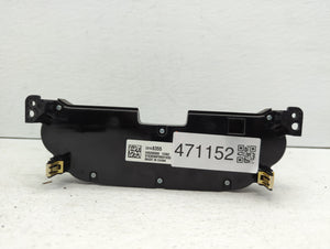 2014-2016 Chevrolet Malibu Radio Control Panel