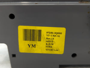 2011 Hyundai Sonata Climate Control Module Temperature AC/Heater Replacement P/N:97250-3Q000 94510-3Q000 Fits OEM Used Auto Parts