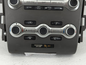 2013-2014 Nissan Murano Radio Control Panel