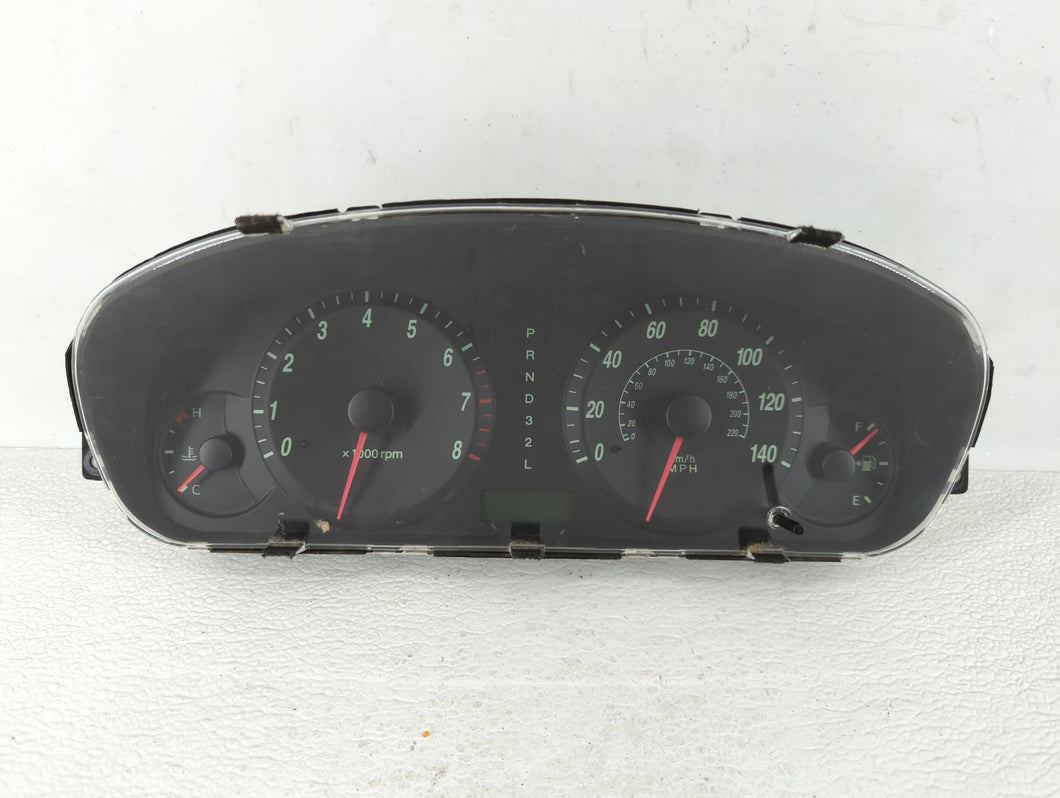 2004-2006 Hyundai Elantra Instrument Cluster Speedometer Gauges P/N:94004-2D031 94004-2D030 Fits 2004 2005 2006 OEM Used Auto Parts