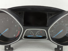 2013-2014 Ford Escape Instrument Cluster Speedometer Gauges P/N:5DTF6318B DJ5T-10849-TD Fits 2013 2014 OEM Used Auto Parts - Oemusedautoparts1.com