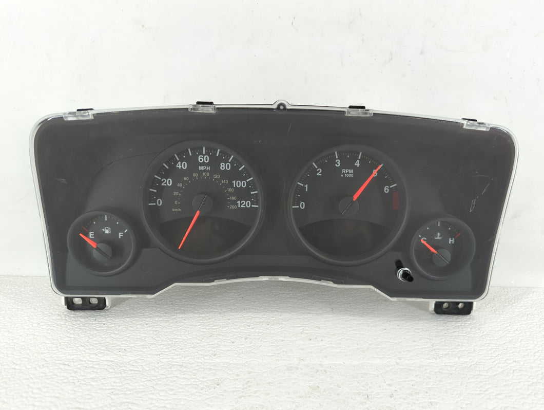 2011-2013 Jeep Compass Instrument Cluster Speedometer Gauges P/N:68080402AE 68080402AF Fits 2011 2012 2013 OEM Used Auto Parts