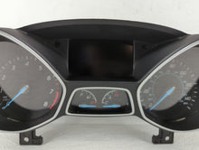 2013-2014 Ford Escape Instrument Cluster Speedometer Gauges P/N:5DTF6318B DJ5T-10849-TD Fits 2013 2014 OEM Used Auto Parts