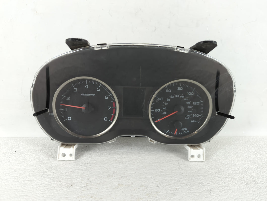 2015 Subaru Impreza Instrument Cluster Speedometer Gauges P/N:85013FJ620 85004FJ160 Fits OEM Used Auto Parts