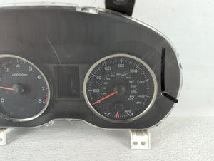 2015 Subaru Impreza Instrument Cluster Speedometer Gauges P/N:85013FJ620 85004FJ160 Fits OEM Used Auto Parts