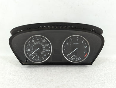 2008-2010 Bmw 528i Instrument Cluster Speedometer Gauges P/N:9 168 862 9 153 753 Fits 2008 2009 2010 OEM Used Auto Parts