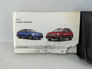 2015 Subaru Legacy Owners Manual Book Guide OEM Used Auto Parts