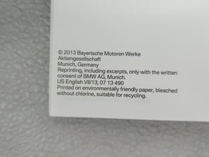 2014 Bmw X5 Owners Manual Book Guide OEM Used Auto Parts