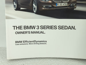 2014 Bmw 320i Owners Manual Book Guide OEM Used Auto Parts