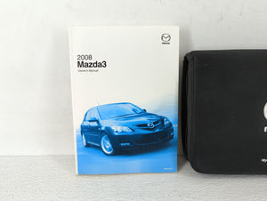 2008 Mazda 3 Owners Manual Book Guide OEM Used Auto Parts