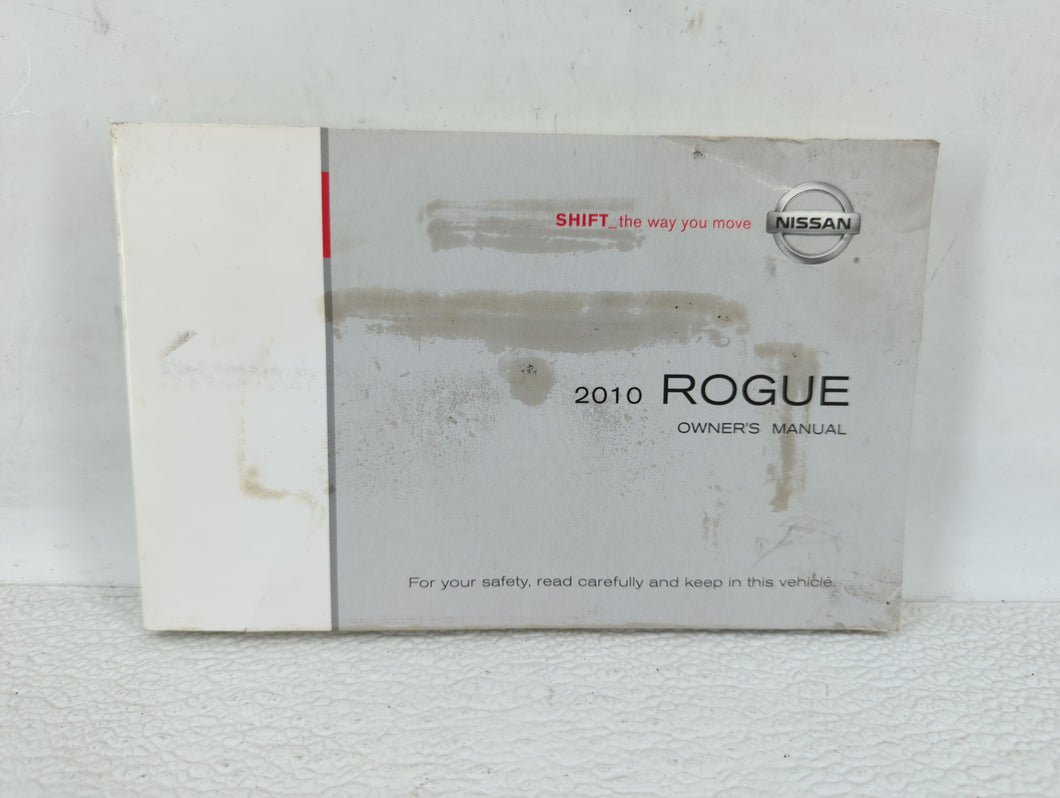 2010 Nissan Rogue Owners Manual Book Guide OEM Used Auto Parts