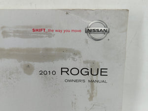 2010 Nissan Rogue Owners Manual Book Guide OEM Used Auto Parts