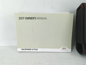 2017 Kia Sorento Owners Manual Book Guide OEM Used Auto Parts