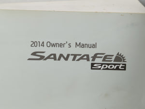 2014 Hyundai Santa Fe Sport Owners Manual Book Guide OEM Used Auto Parts