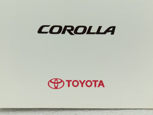 2009 Toyota Corolla Owners Manual Book Guide OEM Used Auto Parts