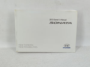 2013 Hyundai Sonata Owners Manual Book Guide OEM Used Auto Parts