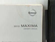 2013 Nissan Maxima Owners Manual Book Guide OEM Used Auto Parts