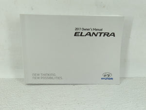 2017 Hyundai Elantra Owners Manual Book Guide OEM Used Auto Parts