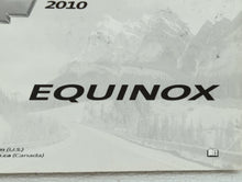 2010 Chevrolet Equinox Owners Manual Book Guide OEM Used Auto Parts