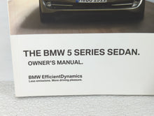 2012 Bmw 528i Owners Manual Book Guide OEM Used Auto Parts