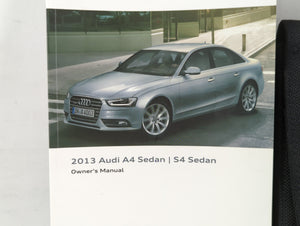 2013 Audi A4 Owners Manual Book Guide OEM Used Auto Parts