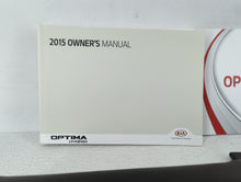 2015 Kia Optima Owners Manual Book Guide OEM Used Auto Parts