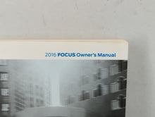 2016 Ford Focus Owners Manual Book Guide OEM Used Auto Parts