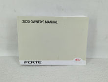 2020 Kia Forte Owners Manual Book Guide OEM Used Auto Parts