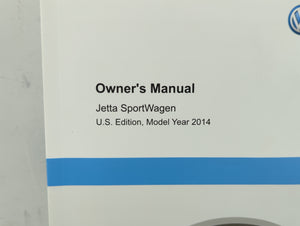 2014 Volkswagen Jetta Owners Manual Book Guide OEM Used Auto Parts