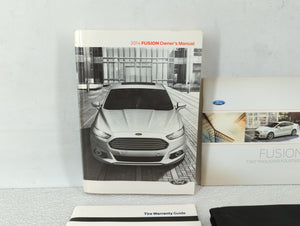 2014 Ford Fusion Owners Manual Book Guide OEM Used Auto Parts