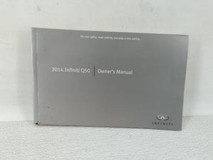 2014 Infiniti Q50 Owners Manual Book Guide OEM Used Auto Parts