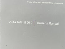 2014 Infiniti Q50 Owners Manual Book Guide OEM Used Auto Parts