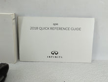 2018 Infiniti Q50 Owners Manual Book Guide OEM Used Auto Parts