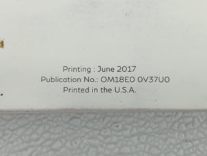 2018 Infiniti Q50 Owners Manual Book Guide OEM Used Auto Parts