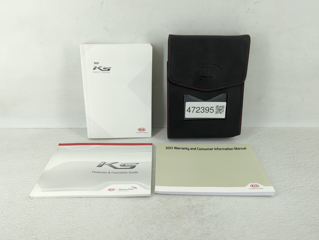 2021 Kia K5 Owners Manual Book Guide OEM Used Auto Parts