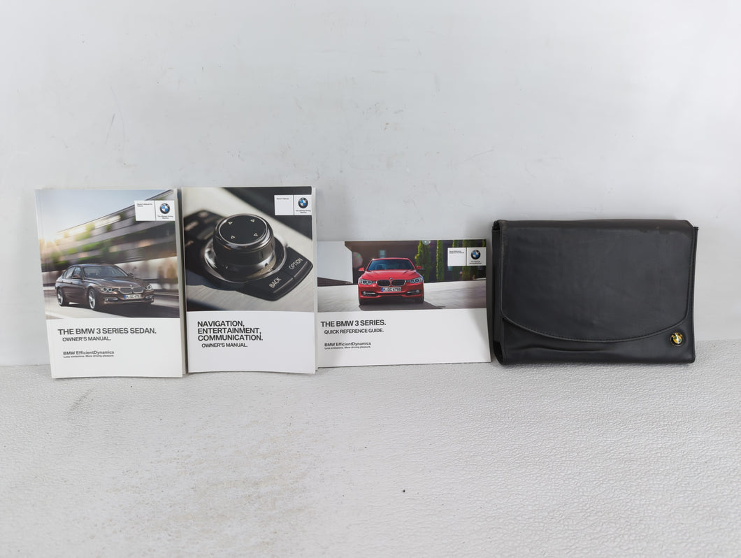 2014 Bmw 328i Owners Manual Book Guide OEM Used Auto Parts