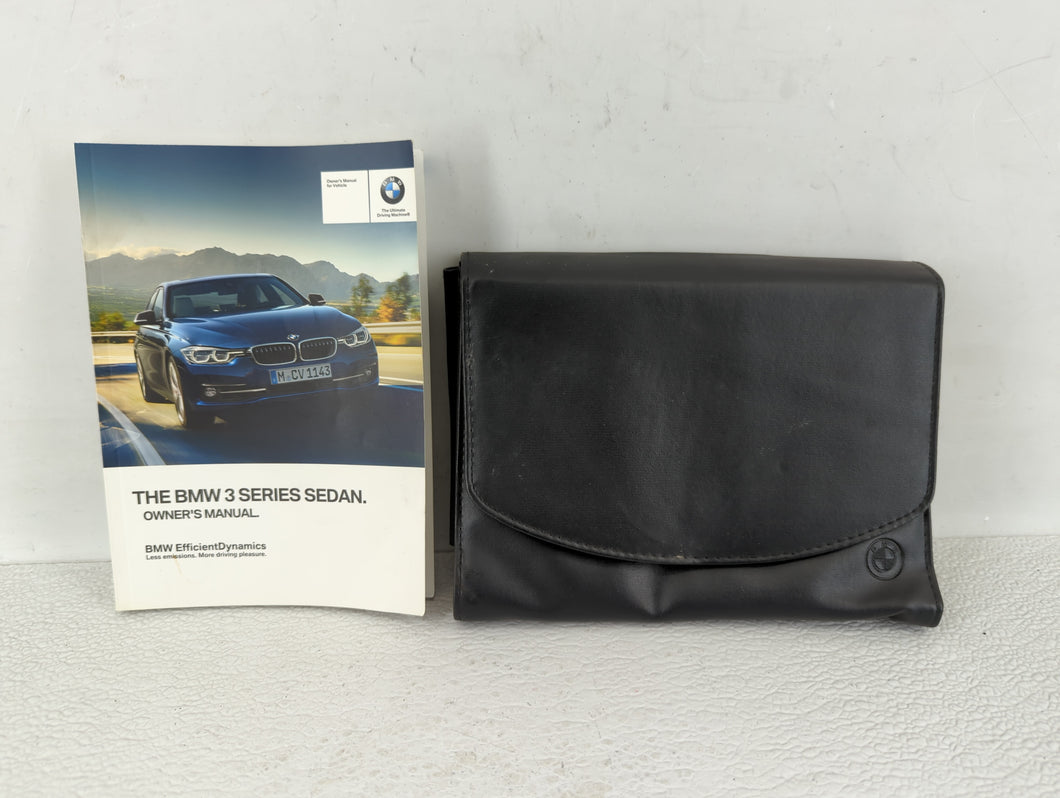 2015 Bmw 328i Owners Manual Book Guide OEM Used Auto Parts