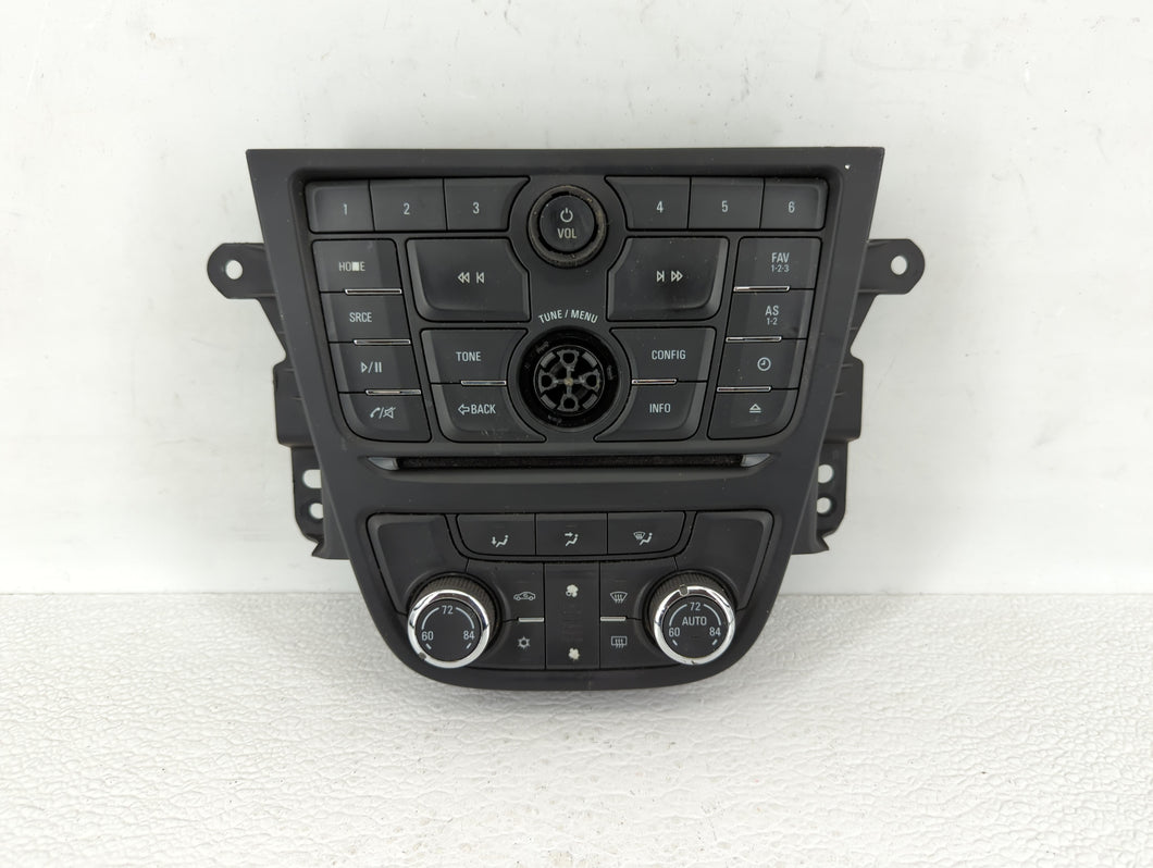 2013-2016 Buick Encore Radio Control Panel