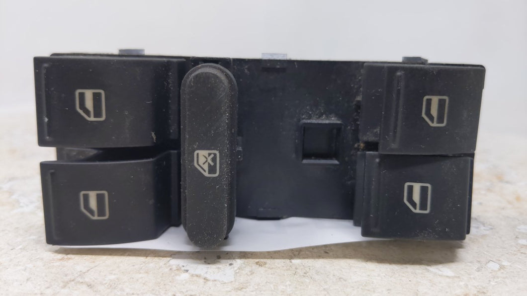 2006 Volkswagen Golf Master Power Window Switch Replacement Driver Side Left Fits OEM Used Auto Parts - Oemusedautoparts1.com