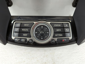 2012 Infiniti Fx50 Radio Control Panel