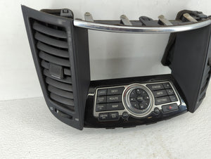 2012 Infiniti Fx50 Radio Control Panel