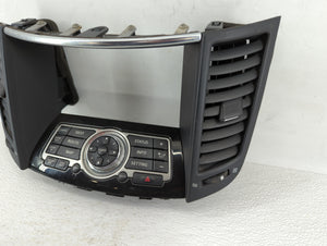 2012 Infiniti Fx50 Radio Control Panel