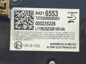 2018-2022 Chevrolet Traverse Climate Control Module Temperature AC/Heater Replacement P/N:84344402 84344403 Fits OEM Used Auto Parts