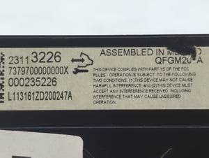 2014-2020 Chevrolet Impala Climate Control Module Temperature AC/Heater Replacement P/N:23453509 23113226 Fits OEM Used Auto Parts