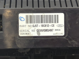 2017 Ford Escape Climate Control Module Temperature AC/Heater Replacement P/N:GJ5T-18C612-EA GJ5T-18C612-FA Fits OEM Used Auto Parts