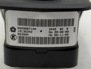 2016 Dodge Caravan Master Power Window Switch Replacement Driver Side Left P/N:68110871AA 68298871AA Fits OEM Used Auto Parts